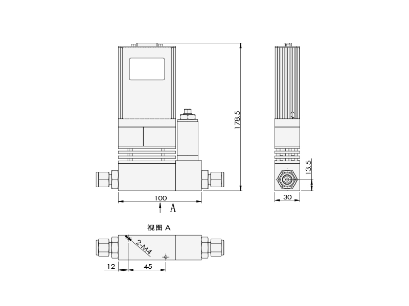 高溫型質(zhì)量流量計/控制器